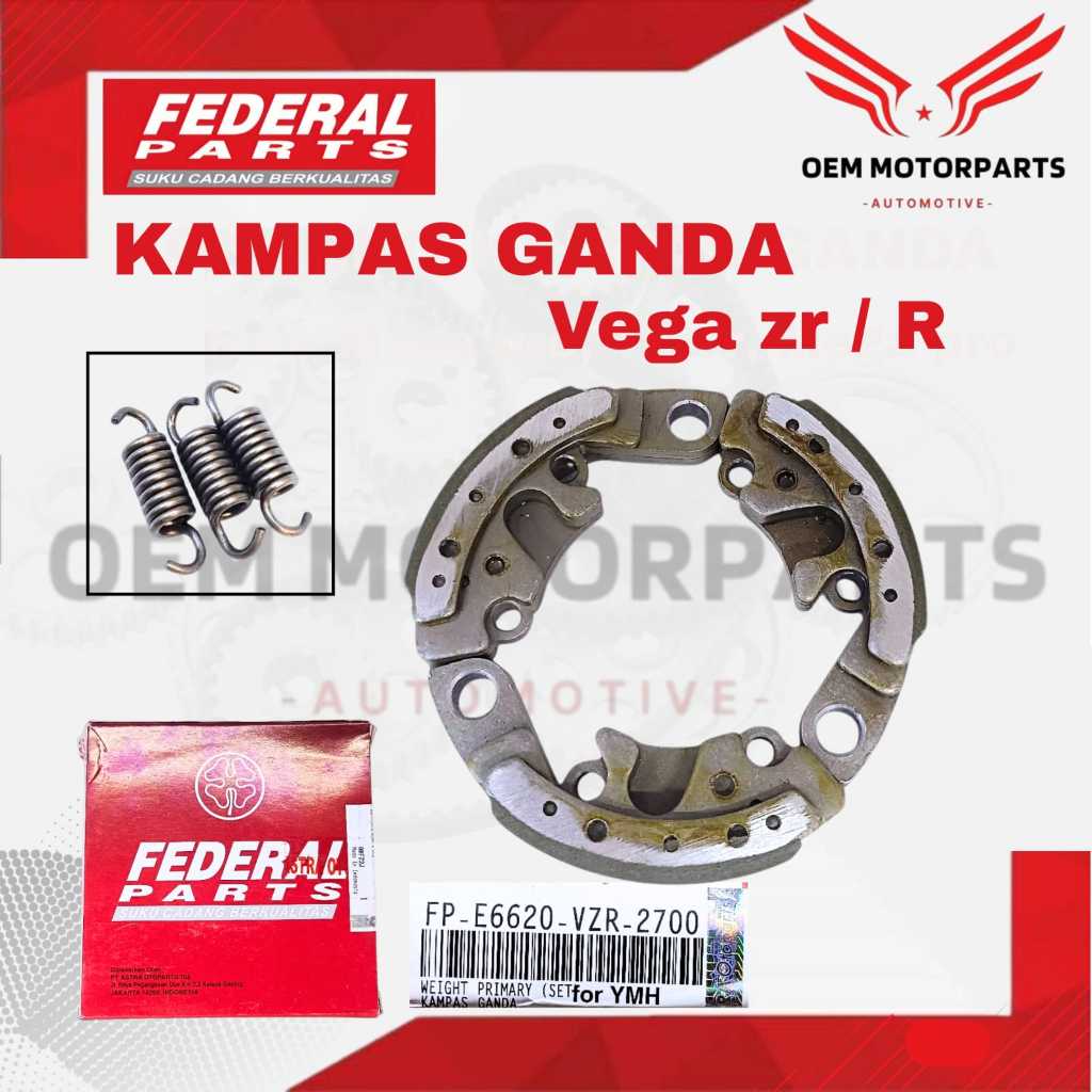 KAMPAS GANDA SET PER KAMPAS GANDA VEGA ZR VEGA R FP E6620 VZR 2700 ORIGINAL FEDERAL