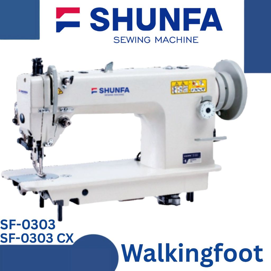 SHUNFA SF 0303 / SF 0303CX MESIN JAHIT WALKING FOOT HIGH SPEED INDUSTRI