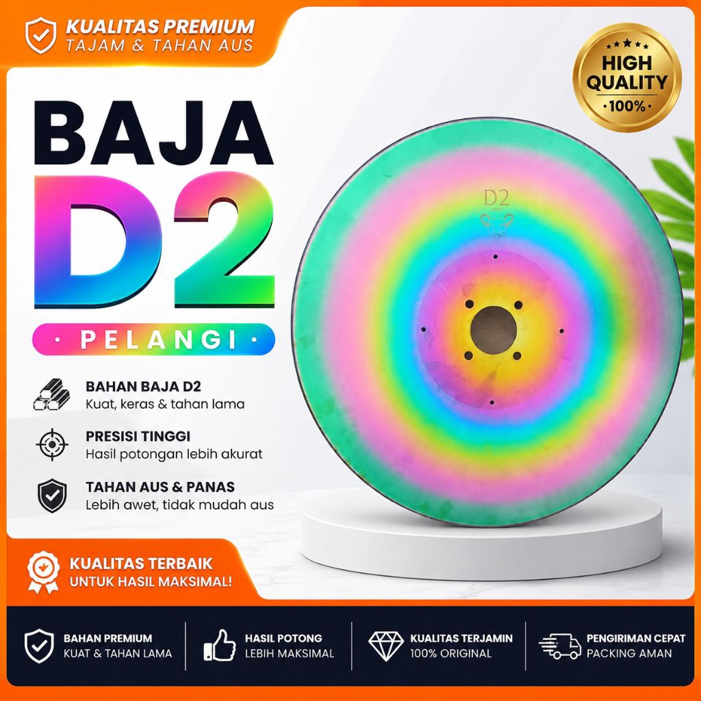Blade Saw second baja D2 PELANGI EX Pemotong Tisu