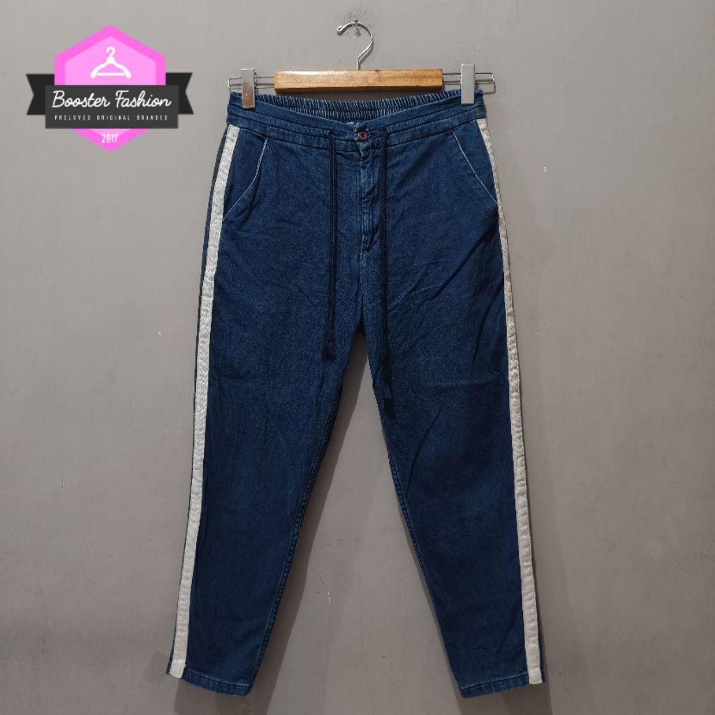JEANS ZARA MAN SLIM BLUE DENIM ORI SIZE 31-32