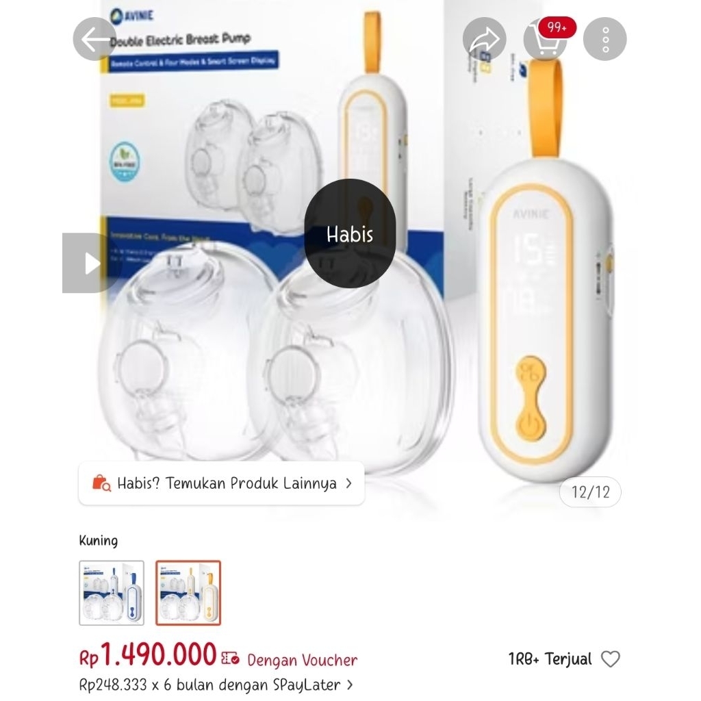 Preloved POMPA ASI HANDSFREE AVINIE