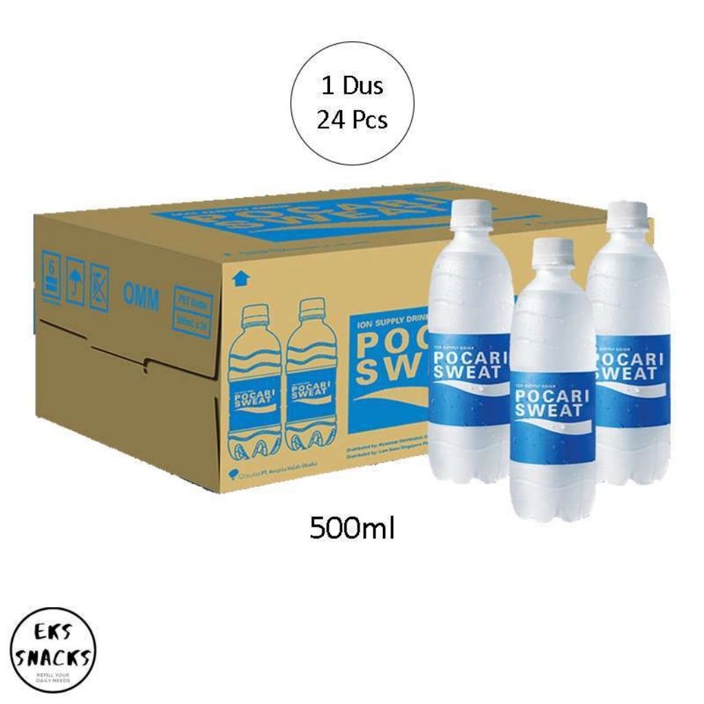 Pocari Sweat 1dus 500ml isi 24