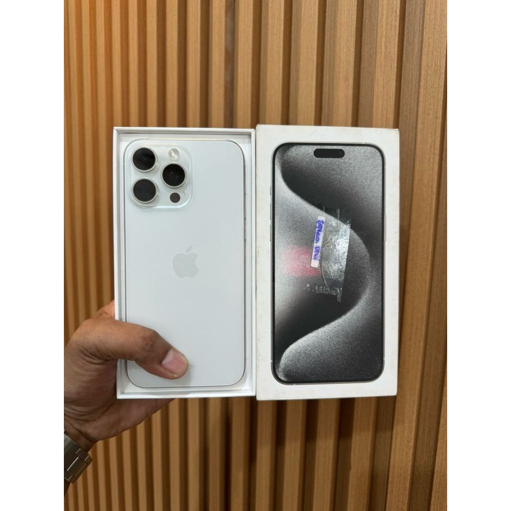 iphone 15 promax 256gb ibox second