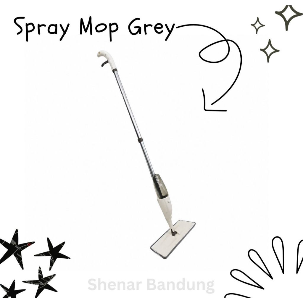 Spray Mop Alat Pel Semprot – Alat Pel Lantai Semprot dengan Kain Pel Praktis