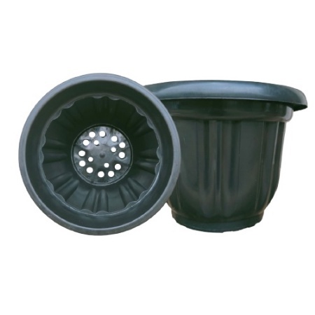 POT TANAMAN 50CM HITAM TEBAL JUMBO POT BUNGA / BUAH 50