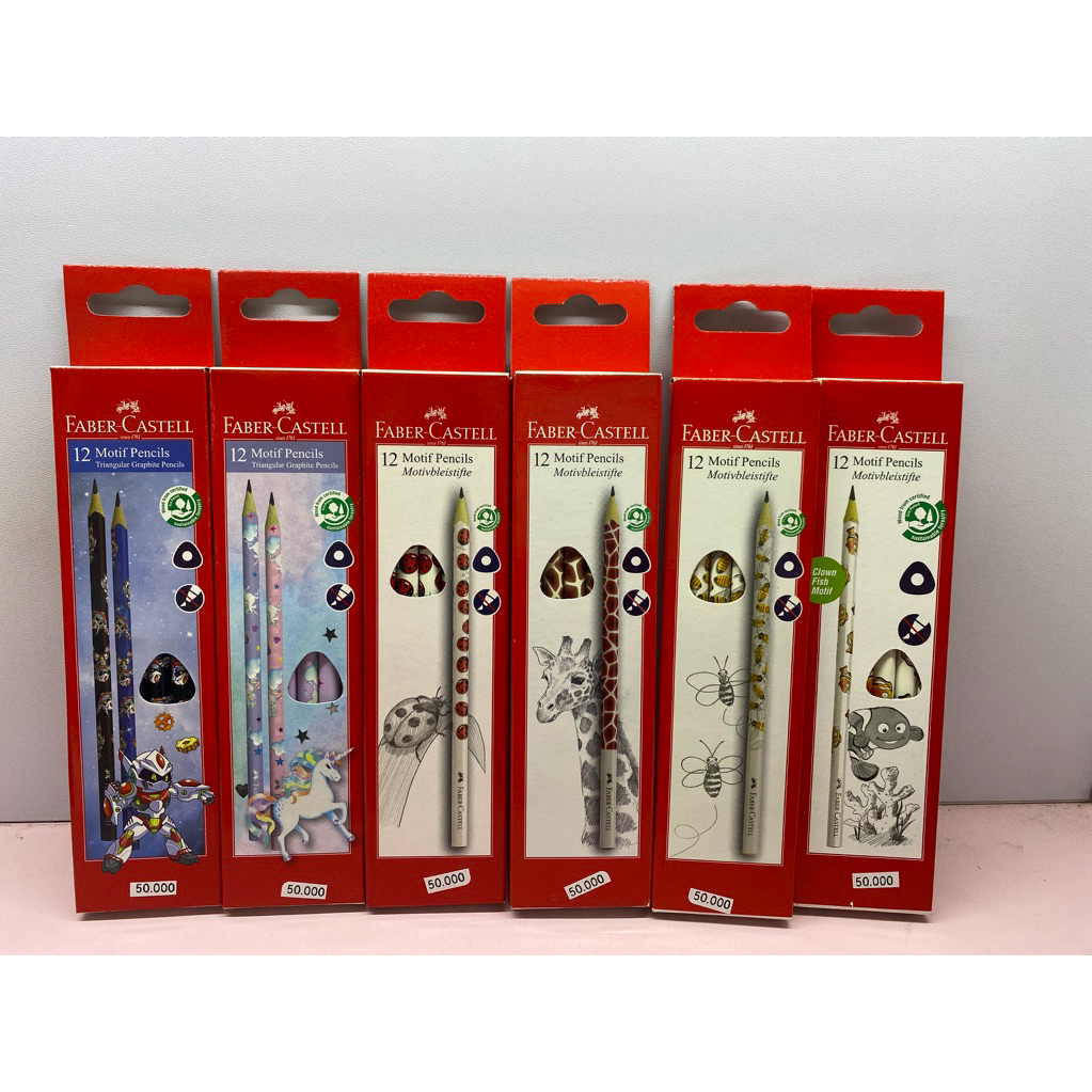 Pensil motif Faber Castell