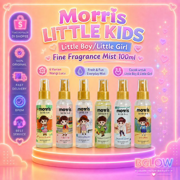 MORRIS LITTLE KIDS Little Boy/Little Girl Fine Fragrance Mist 100ml Painting Dreams Parfum Anak | Pa
