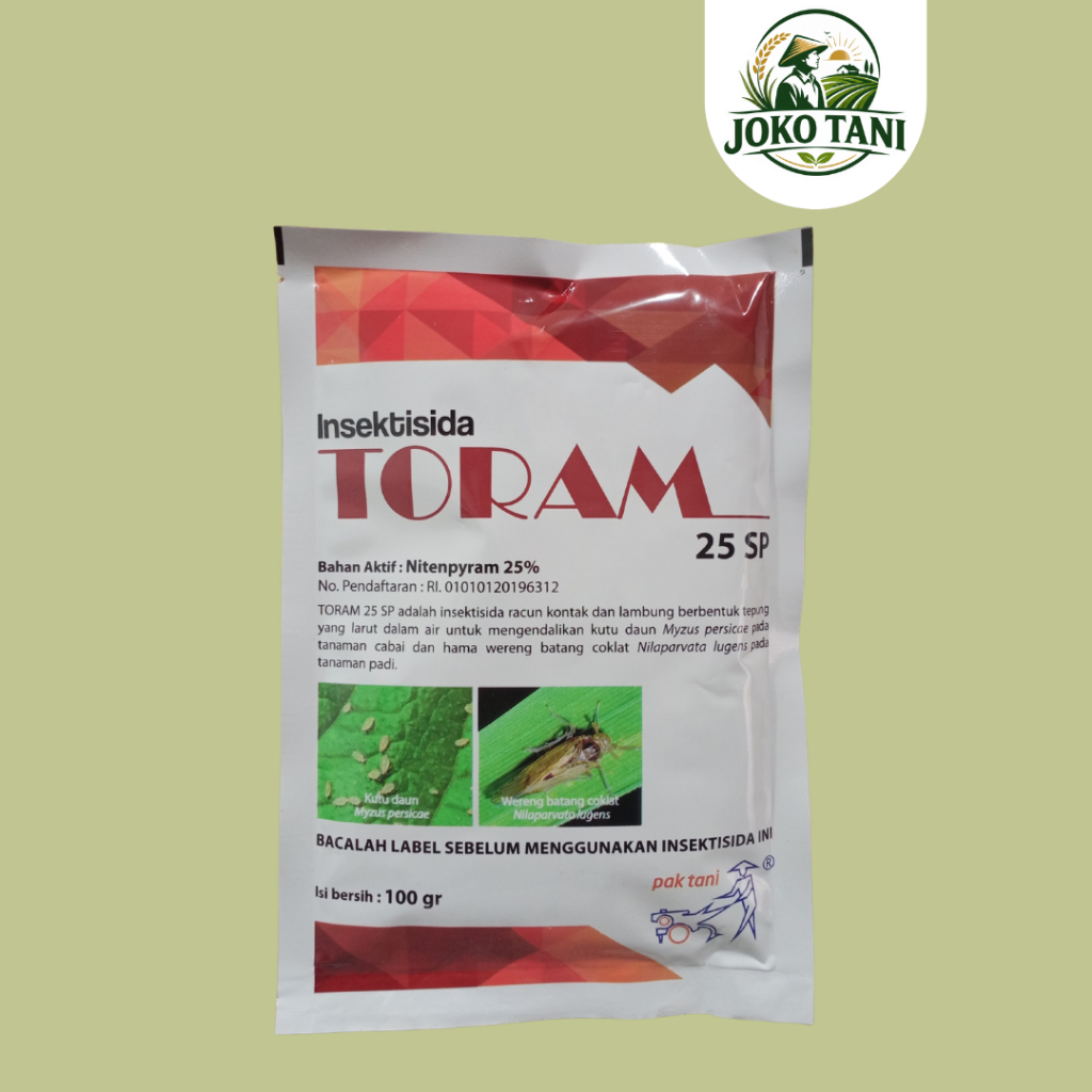 Toram 25 SP Obat Wereng Coklat Padi & Kutu Daun Cabai