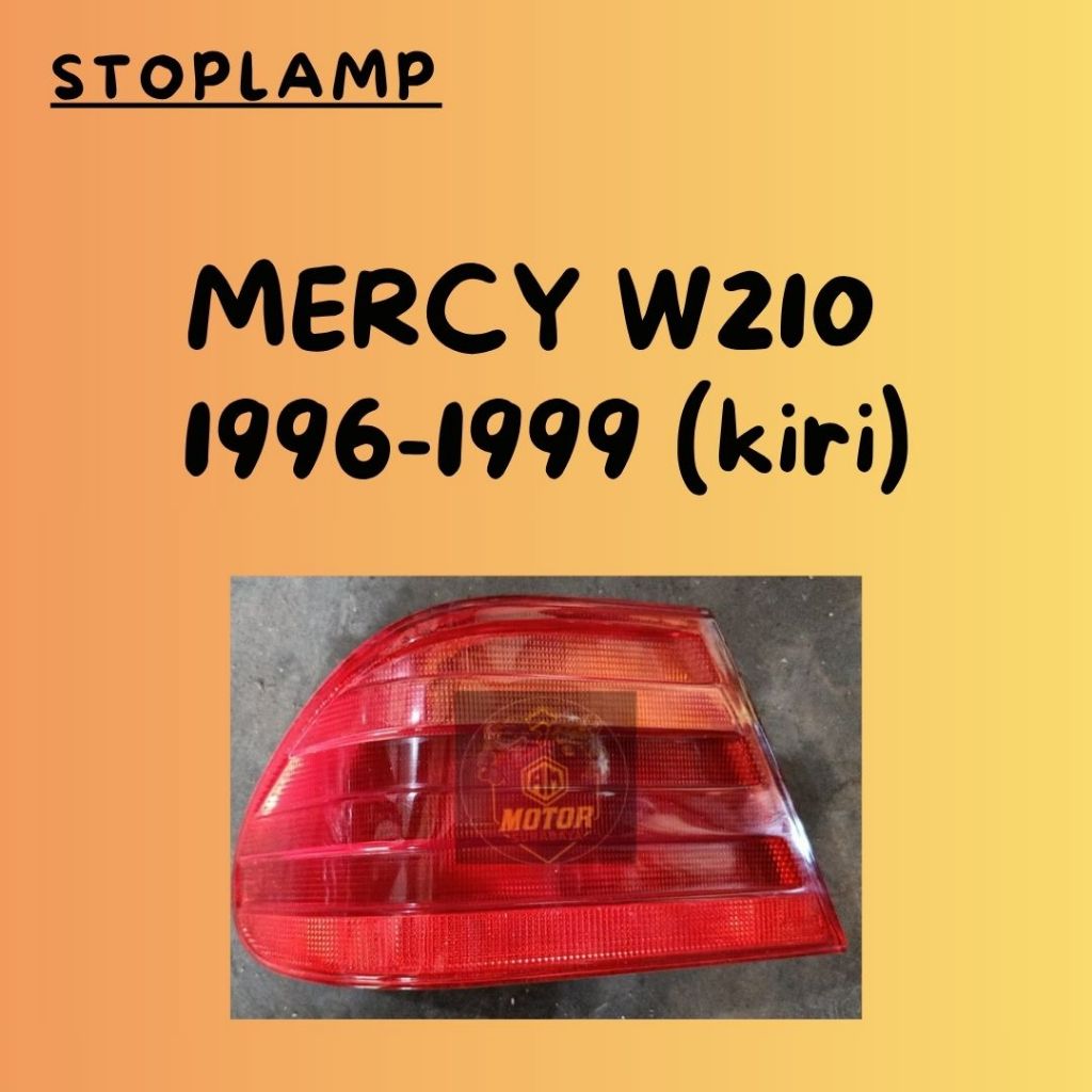 Stoplamp Mercy W210 (1995-2002). kiri