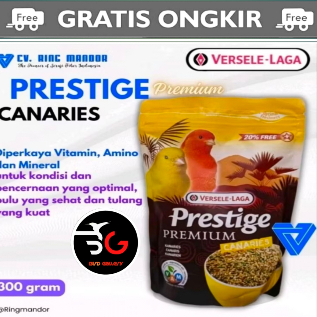 PRESTIGE KENARI PAKAN  BURUNG KENARI PRESTIGE