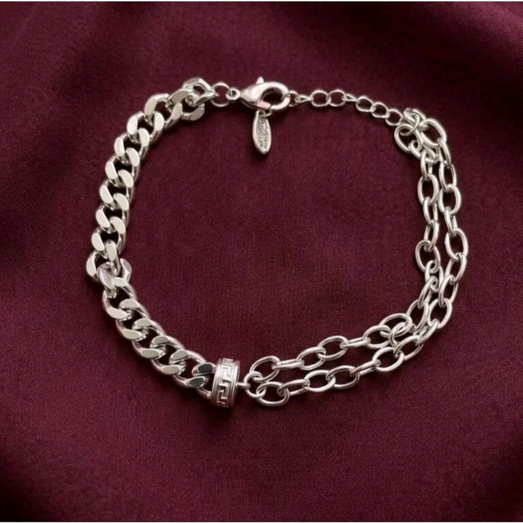 Vouxy Gelang Sisik Naga Campuran Rantai FREE ANTING/ANTING