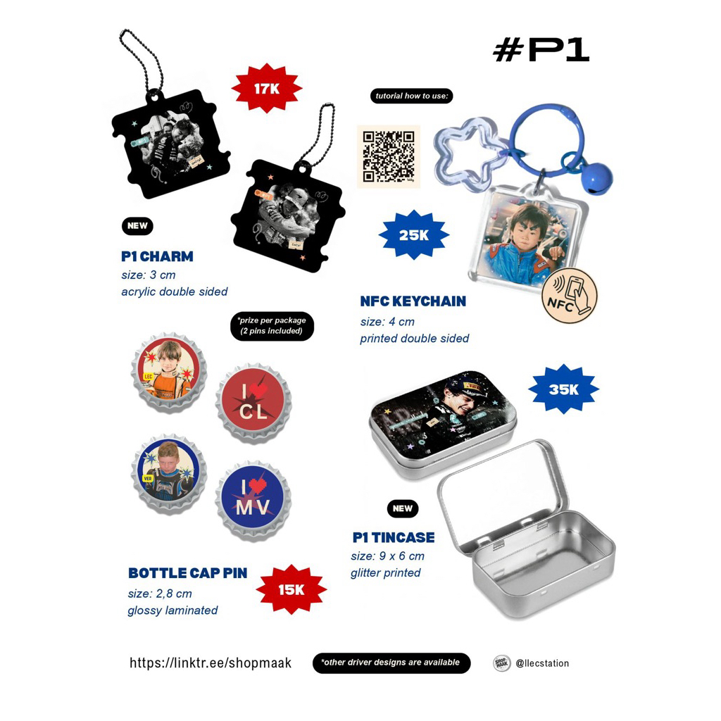 [P1 F1] F1 Unofficial Merchandise