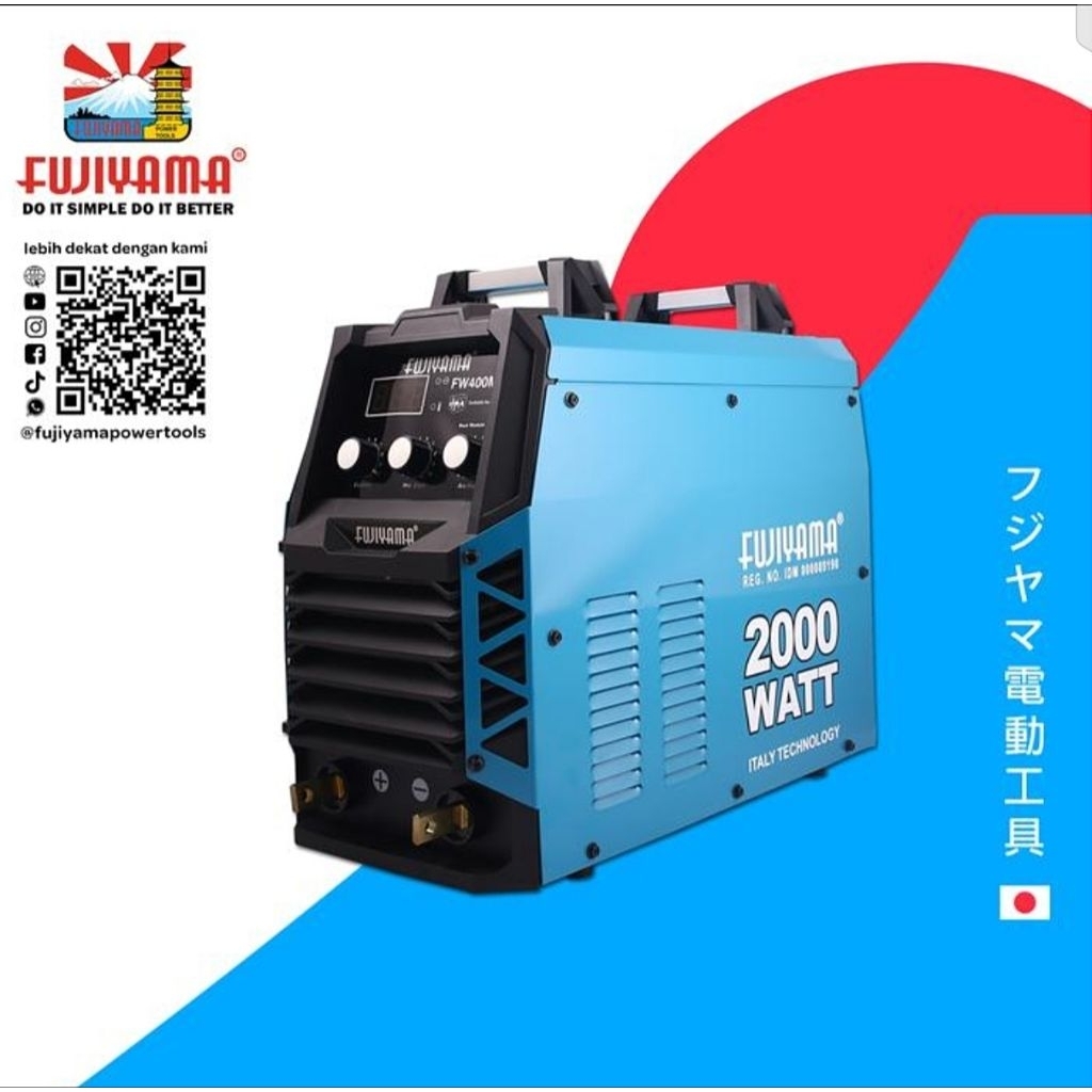 TRAVO LAS FUJIYAMA FW 400 2000WATT 3PHASE / INVERTER LAS 400 2000WATT