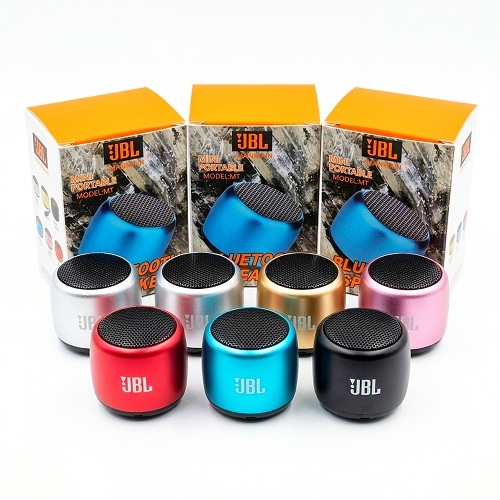Speaker Bluetooth Mini Portabel JBL- M1 - Suara Jernih, Desain Kompak, 6 Warna Menarik