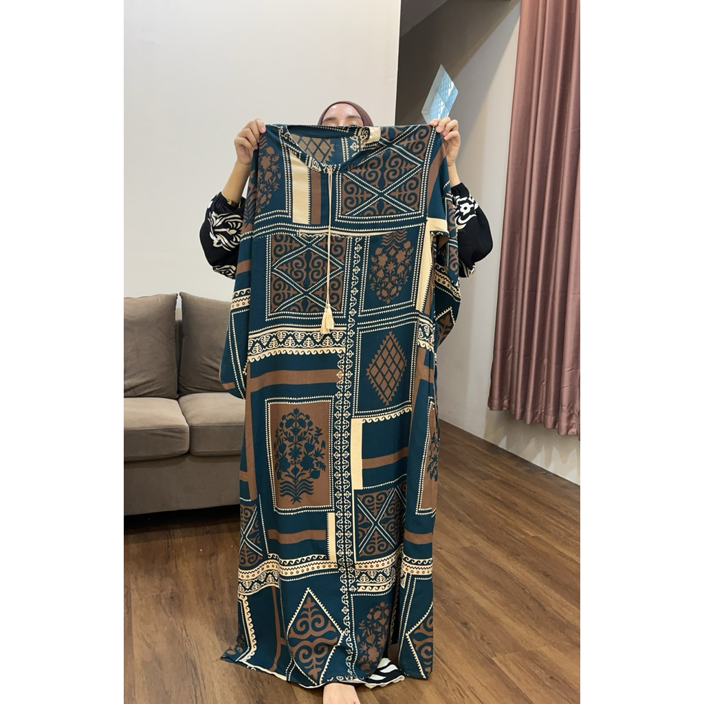 PRE-ORDER GAMIS BELLALUNA (EMERALD) BY KAMEELA BUTIK