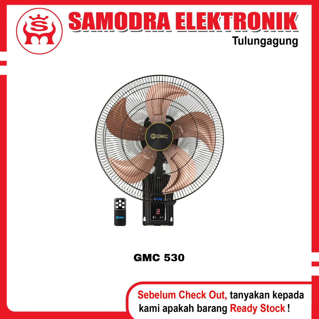 Kipas GMC 530 | Kipas Angin 18 Inch Dinding GMC