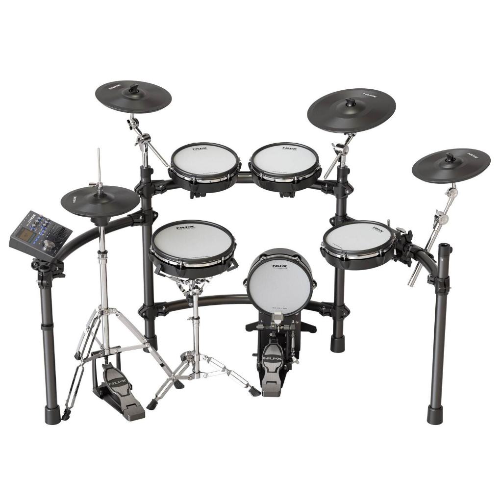Drum Elektrik Nux DM8 9-Piece Dengan Bluetooth / Nux DM-8 Electronic Drum Kit NUX DM8 DM-8 DM 8 DIGI
