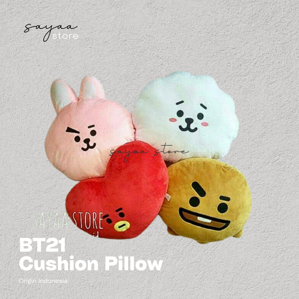 BT21 BTS Cushion Pillow Bantal Boneka - RJ Jin Seokjin