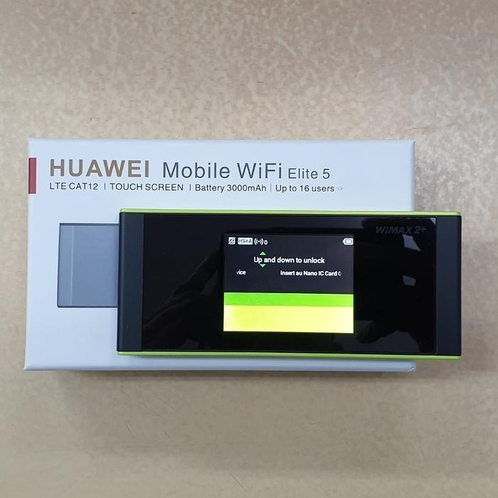 Modem Mifi HUAWEI Elite 5 Router Wifi 4G LTE Mobile Wifi Hotspot UNLOCK Gsm