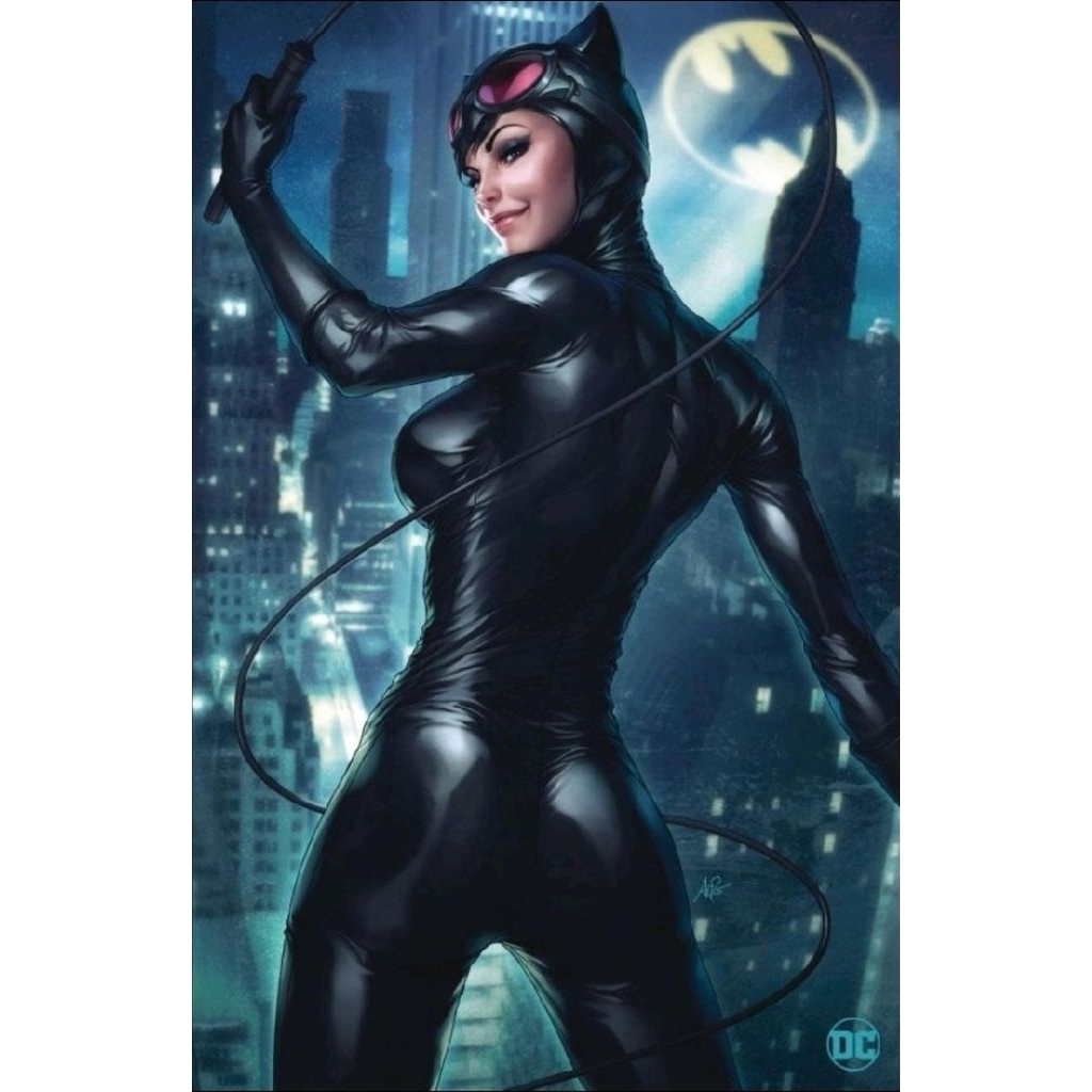 Catwoman: Uncovered #1 Cover D Stanley 'Artgerm' Lau Foil Virgin Variant