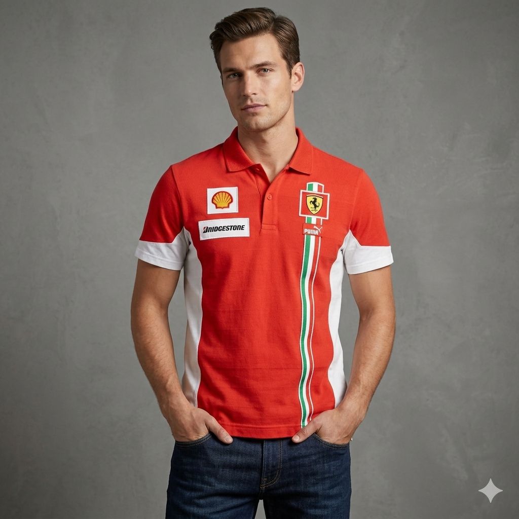 puma x ferrari poloshirt