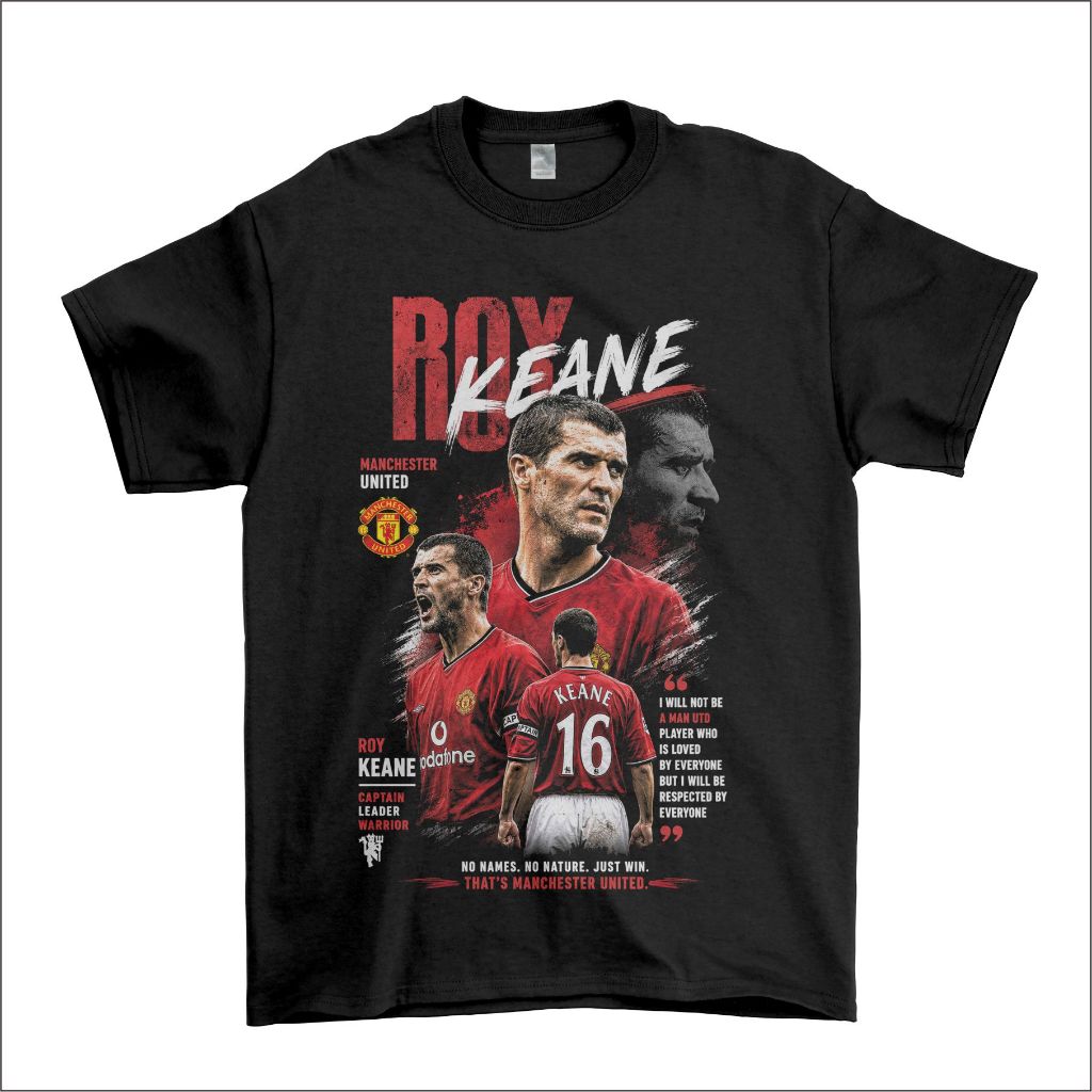 Kaos Distro Roy Keane 16 Cotton Combed 24s