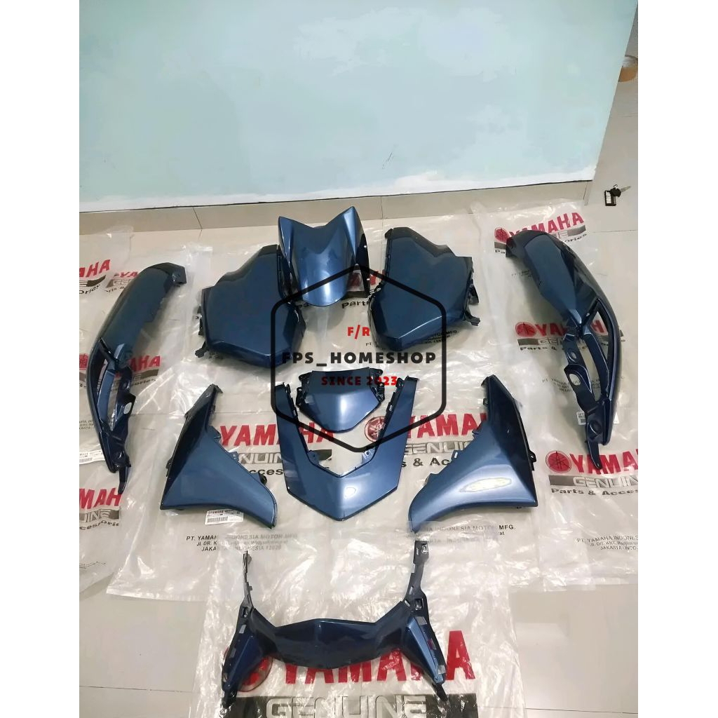Fullset Body Halus Yamaha All New Nmax Biru Glossy Original