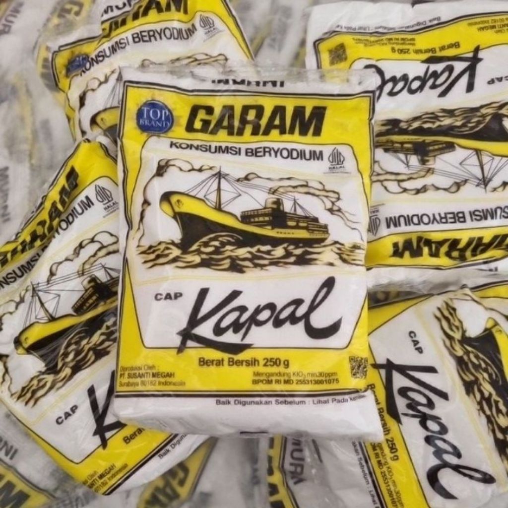 GARAM HALUS CAP KAPAL - GARAM BERYODIUM CAP KAPAL
