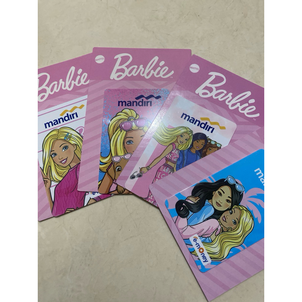 Kartu Elektronik Mandiri edisi Barbie