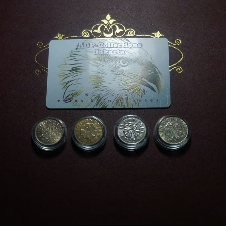 Set Koin 50sen Diponegoro
