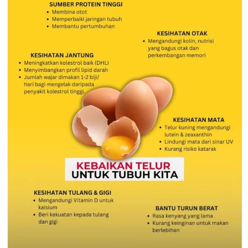 JABODETABEK- TELUR AYAM NEGERI 1KG/ TELUR AYAM 1KG/ TELUR AYAM FRESH 1KG /TELUR 1000G