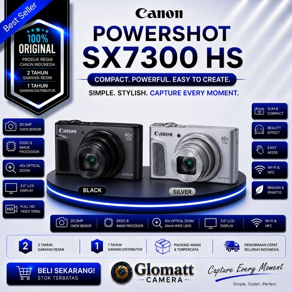 CANON POWERSHOT SX730 HS WIFI/ CANON SX730 HS WIFI 40X ZOOM LENS
