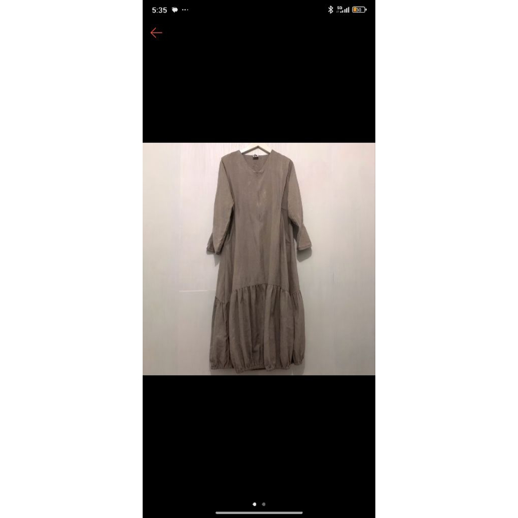 Nu Aqsa Abaya Preloved S