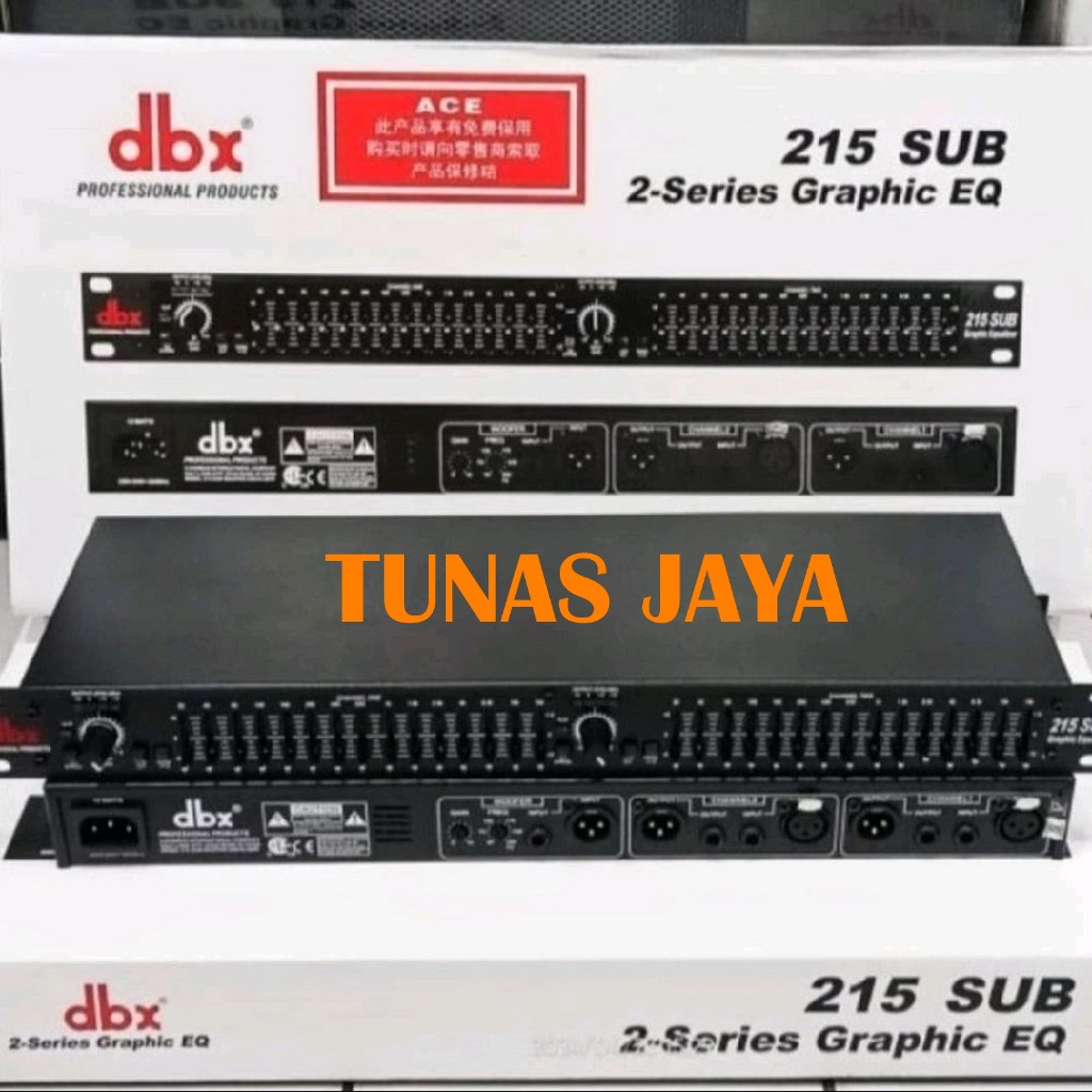 EQUALIZER dbx 215sub  EQUALIZER DBX215SUB DBX 215SUB