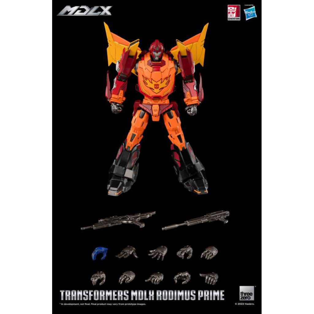 Threezero MDLX Transformers: Rodimus Prime