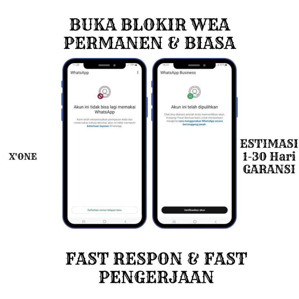 BUKA BLOKIR WA BIASA/BISNIS MURAH & BERGARANSI