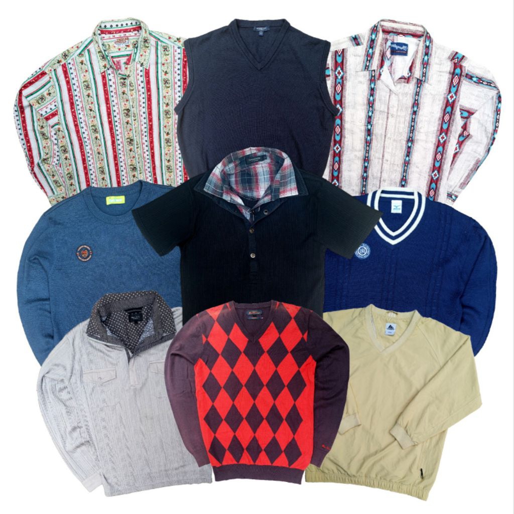 HEROES ACT 2 || Vintage Knitwear Rajut Knitted 3D Motif Navajo Grandpa Vintage Sweater Jumper Pullov