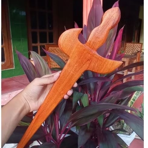keris silat keris peraga silat keris pusaka keris tradisional keris kayu mainan keris miniatur kayu 