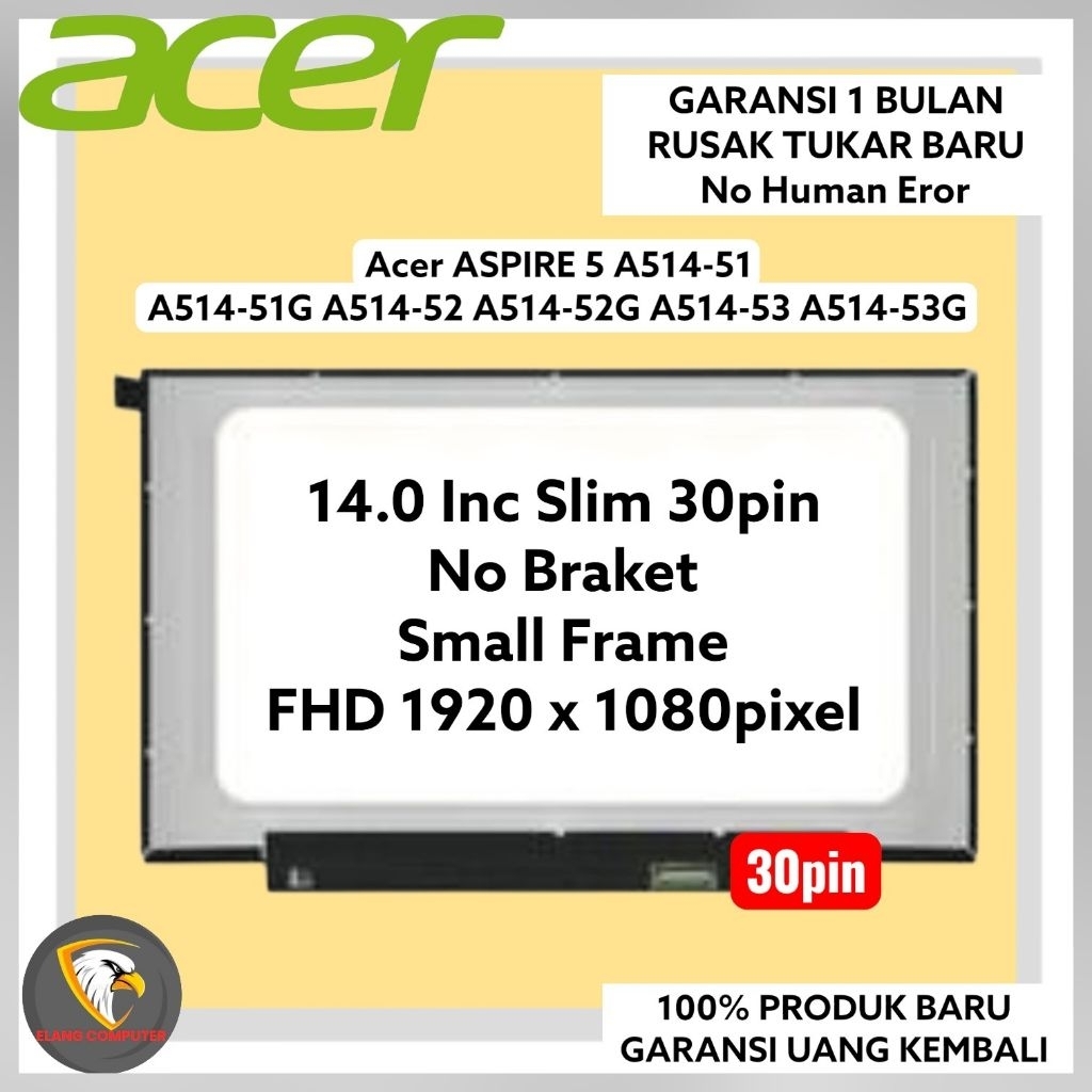 LED ACER ASPIRE 5 A514-53 A514-53G A514-54 A514-54G