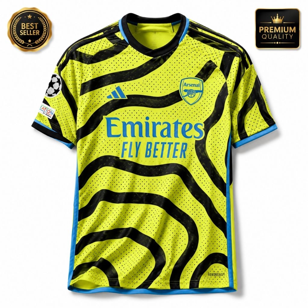 Jersey Adidas Arsenal Away Ødegaard 8 2023-2024