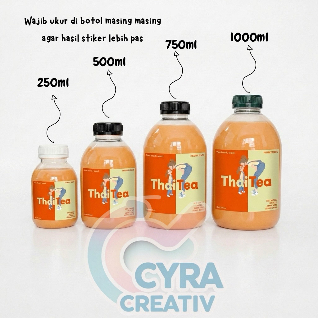 Stiker label minumal stiker lucu label stiker estetik anti air