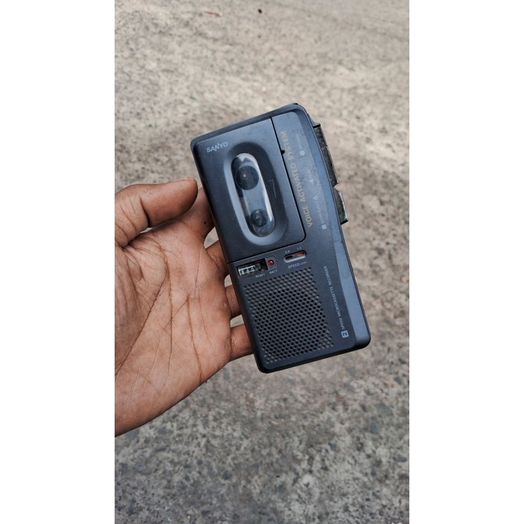 sanyo alat perekam suara jadul