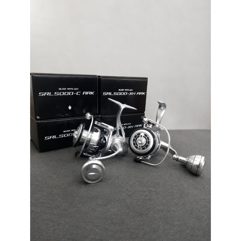 Reel Spinning Tridentech Silver Rays Light 5000 C-ARK 5000 XH-ARK gulungan pancing jigging popping k