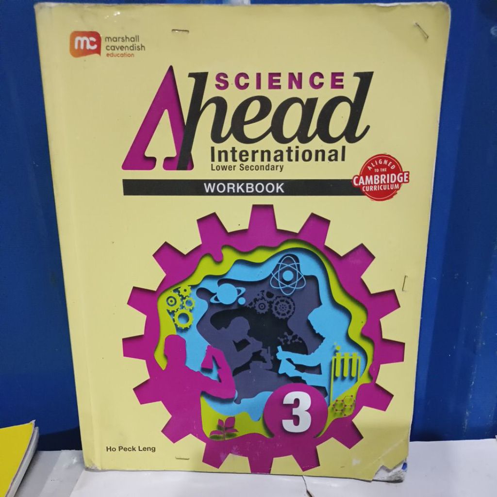 science Ahead internasional  workbook 3 buku original