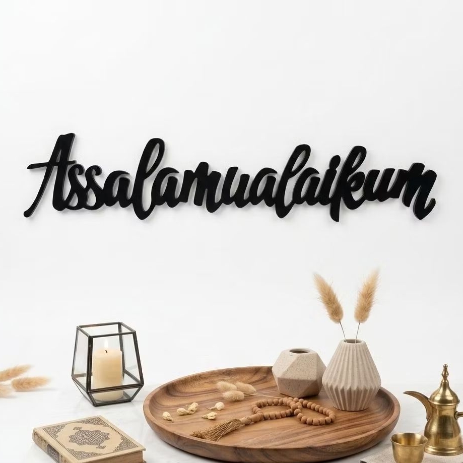 Hiasan dinding ASSALAMUALAIKUM