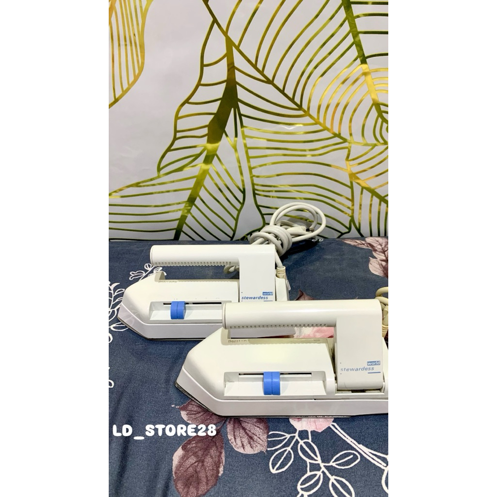 Setrika Philips Mini lipat travel HD-Type HD 1168/A  Secound berkualitas ORIGINAL100%