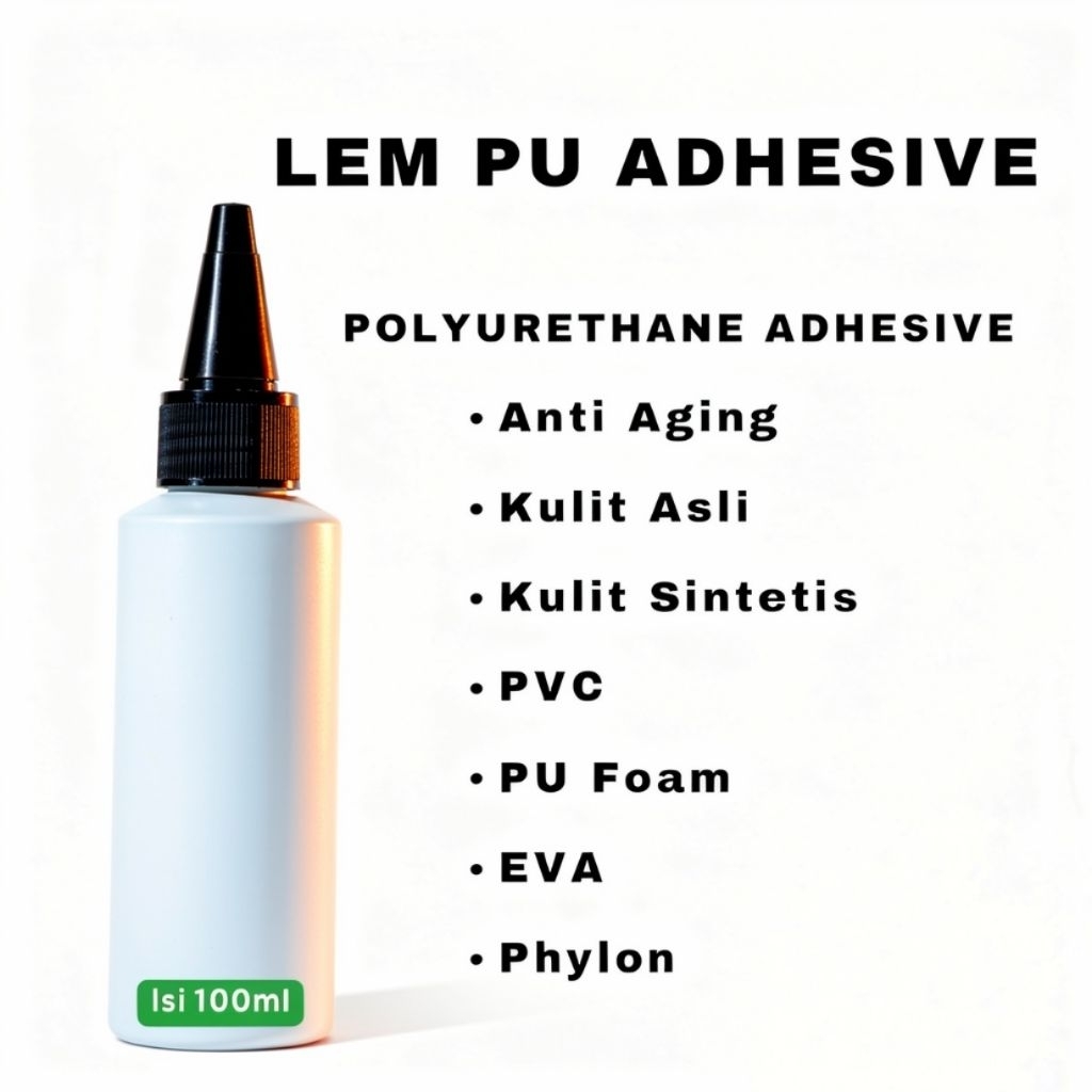 Lem Sepatu, Lem PU, Lem Dompet, Lem Kulit, POLYURETHANE ADHESIVE