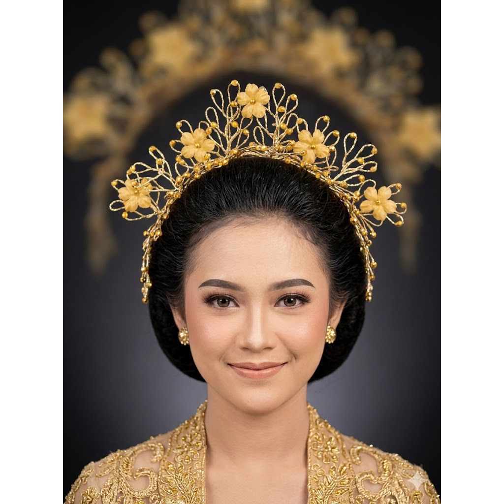 Mahkota Chrome Emas