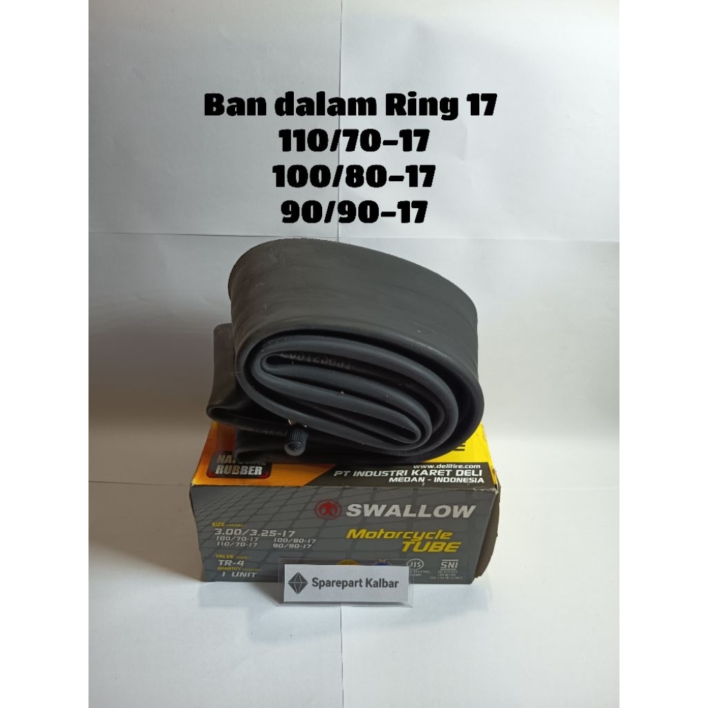Ban Dalam Ring 17 110/70-17 Original Swallow