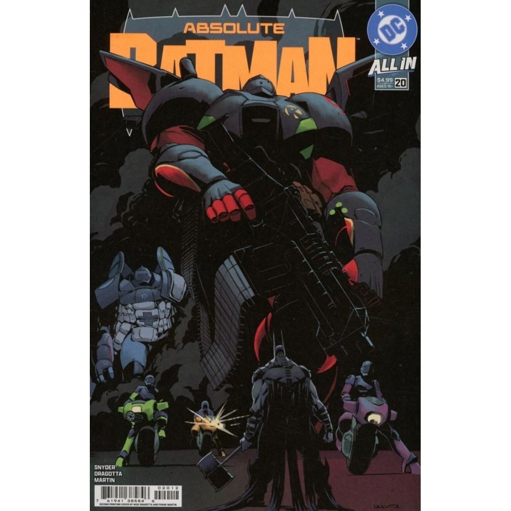 Absolute Batman #20 2nd Printing